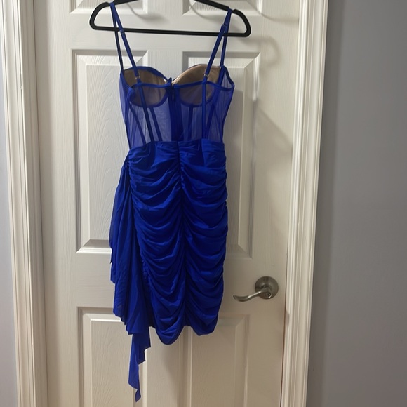 Blue corset dress - Picture 2 of 4